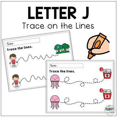 4 Exciting Letter J Tracing Worksheets 2 letter j tracing activities for preschoolers