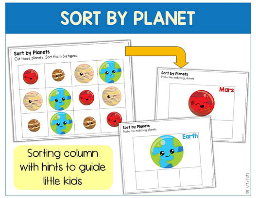 70+ Pages Exciting Preschool Space Theme Printables 8 preschool planet activities