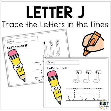 4 Exciting Letter J Tracing Worksheets 5 tracing letter j sheet