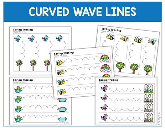 60+ Pages Fun Spring Tracing Worksheets 4 tracing worksheets for preschool