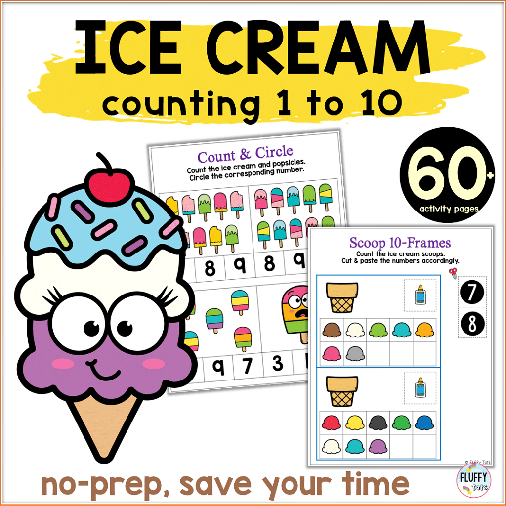 Popsicle Count and Clip Cards Counting 1-10 3 Popsicle Count and Clip Cards Counting 1-10 1