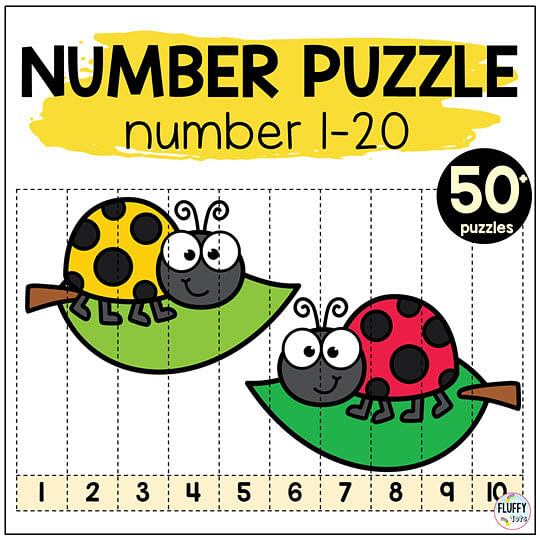 50+ Bugs Number Puzzles to Help You Teach Number Sequences to Kids 2 50+ Bugs Number Puzzles to Help You Teach Number Sequences to Kids 1