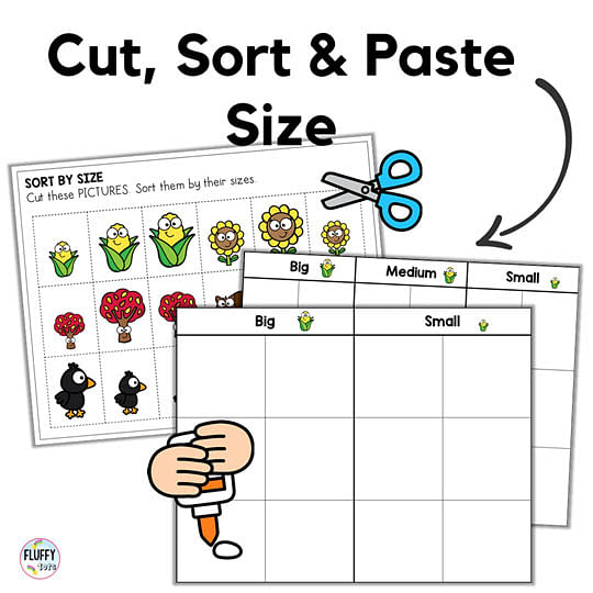 60+ Pages Fall Fine Motor Printable Activities That Will Help First Day School Jitter 8 fall preschool sorting worksheets