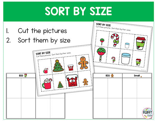 13+ Fun Christmas Fine Motor Printable Activities for Toddler and Preschool Kids 4 Christmas Fine Motor Printables