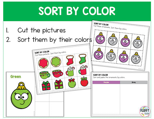 13+ Fun Christmas Fine Motor Printable Activities for Toddler and Preschool Kids 6 Christmas Fine Motor Printables for Preschool Kids