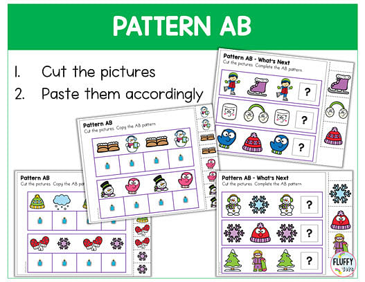 70+ Pages of Fun Winter Fine Motor for Toddler and Preschool 17 70+ Pages of Fun Winter Fine Motor for Toddler and Preschool 15
