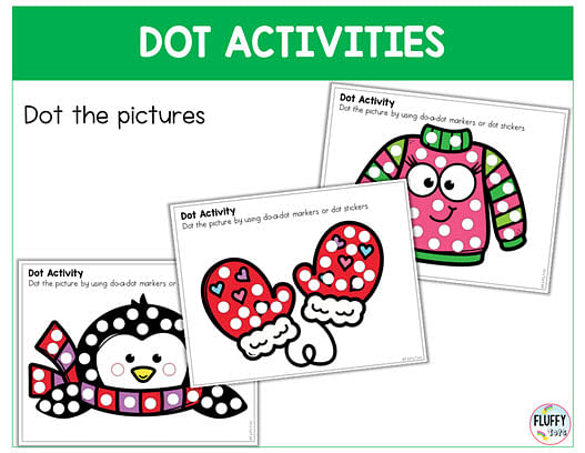 70+ Pages of Fun Winter Fine Motor for Toddler and Preschool 18 70+ Pages of Fun Winter Fine Motor for Toddler and Preschool 16