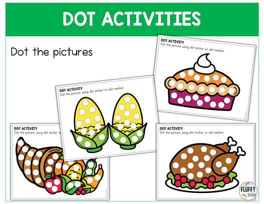 70+ Pages of Fun Thanksgiving Fine Motor for Toddler and Preschool 18 70+ Pages of Fun Thanksgiving Fine Motor for Toddler and Preschool 18