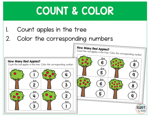 Apple Preschool Printables: 60+ Fun Pages 21 Apple Preschool Printables: 60+ Fun Pages 21