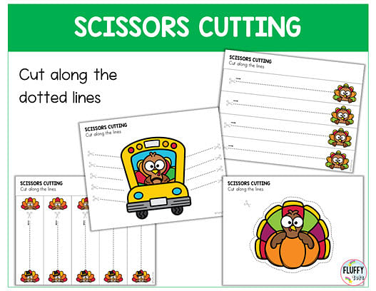 70+ Pages of Fun Thanksgiving Fine Motor for Toddler and Preschool 11 70+ Pages of Fun Thanksgiving Fine Motor for Toddler and Preschool 11