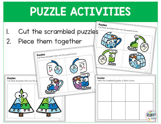 70+ Pages of Fun Winter Fine Motor for Toddler and Preschool 16 70+ Pages of Fun Winter Fine Motor for Toddler and Preschool 14