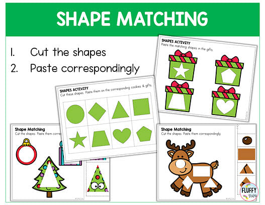 13+ Fun Christmas Fine Motor Printable Activities for Toddler and Preschool Kids 11 13+ Fun Christmas Fine Motor Printable Activities for Toddler and Preschool Kids 7