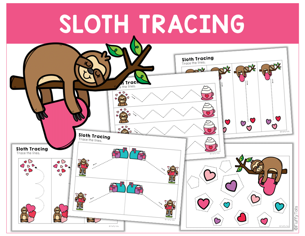 300+ Pages of Fun Valentine's Day Tracing Worksheets for Preschoolers 2 300+ Pages of Fun Valentine's Day Tracing Worksheets for Preschoolers 1
