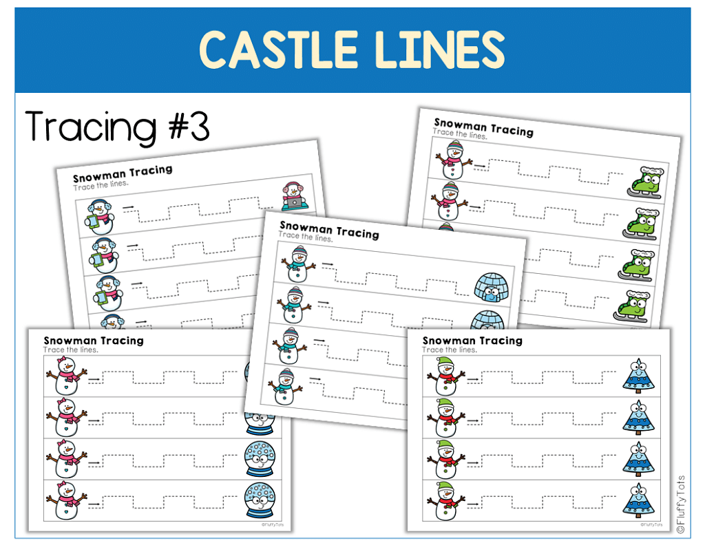 60+ Pages Exciting Snowman Tracing Worksheets 6 60+ Pages Exciting Snowman Tracing Worksheets 5