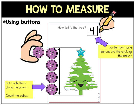 70+ Exciting Non-Standard Christmas Measurement Activities Card 5 70+ Exciting Non-Standard Christmas Measurement Activities Card 5