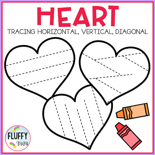 70 Fun & Easy Heart Tracing Worksheet for Preschool Fine Motor 3 70 Fun & Easy Heart Tracing Worksheet for Preschool Fine Motor 3