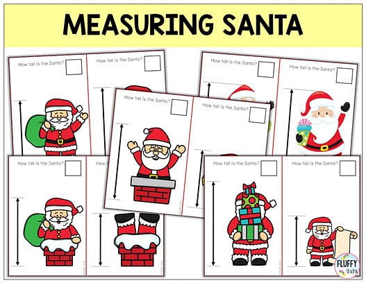 70+ Exciting Non-Standard Christmas Measurement Activities Card 11 70+ Exciting Non-Standard Christmas Measurement Activities Card 11