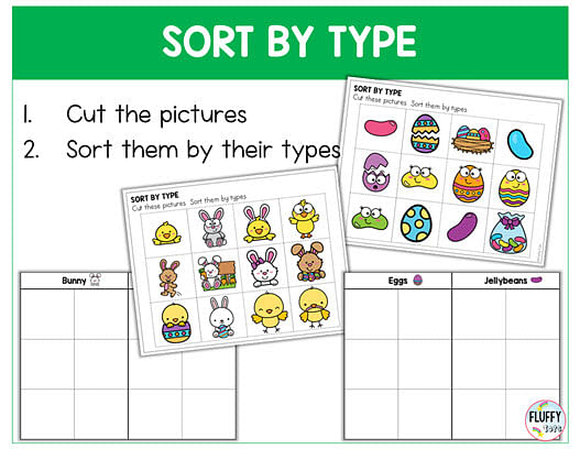 Easter printable activities for preschoolers