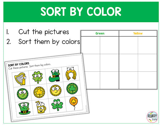 70+ Pages of Fun St Patrick's Day Fine Motor for Toddler and Preschool 6 St Patrick's Day fine motor activities for preschoolers