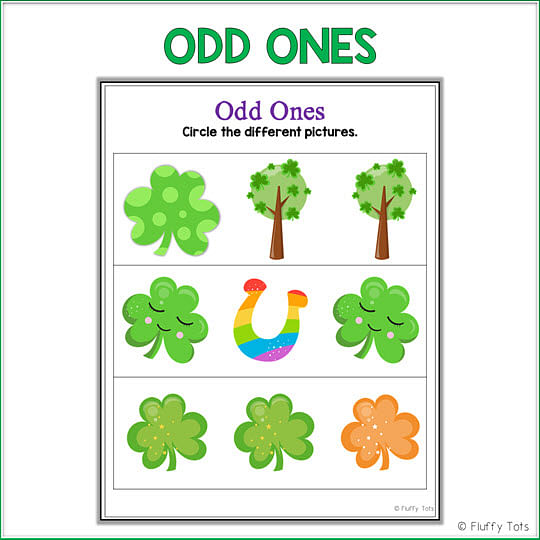 St Patrick's Day Math Activities for Preschoolers : Exciting 10+ Activities 3 St Patrick's Day math activities
