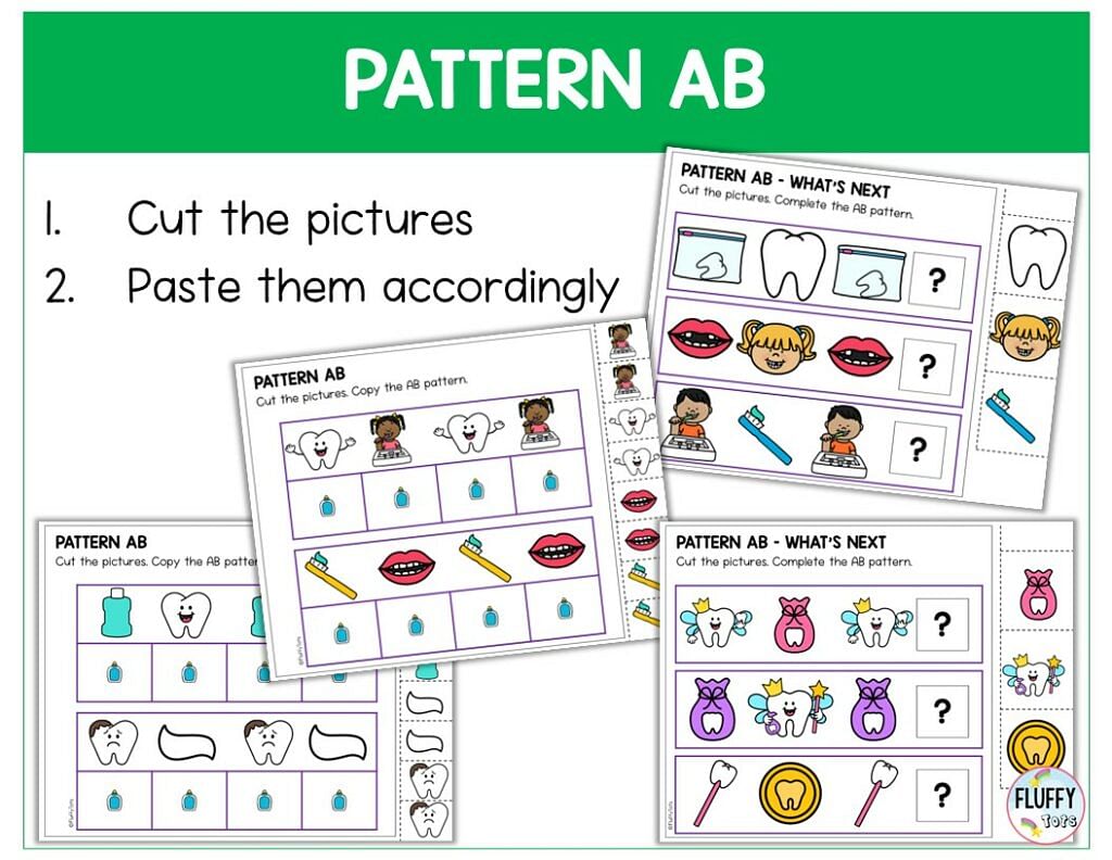 50 Pages of Fun Dental Printables for Toddler and Preschool 15 50 Pages of Fun Dental Printables for Toddler and Preschool 15