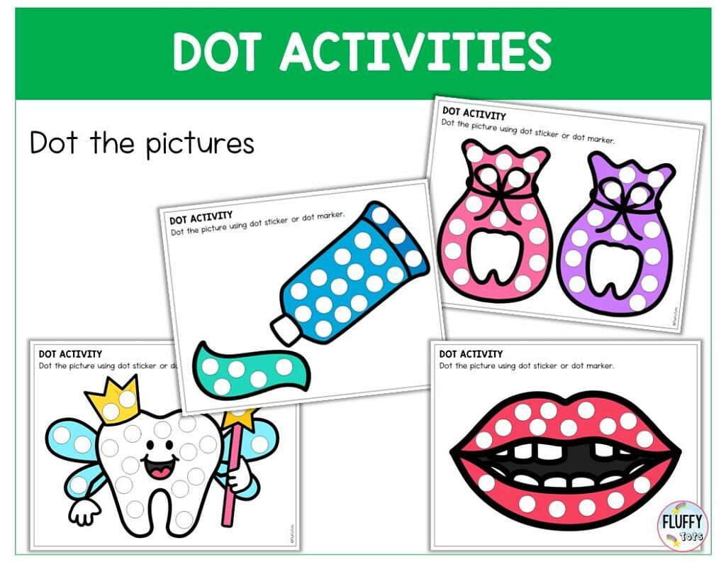 50 Pages of Fun Dental Printables for Toddler and Preschool 16 50 Pages of Fun Dental Printables for Toddler and Preschool 16