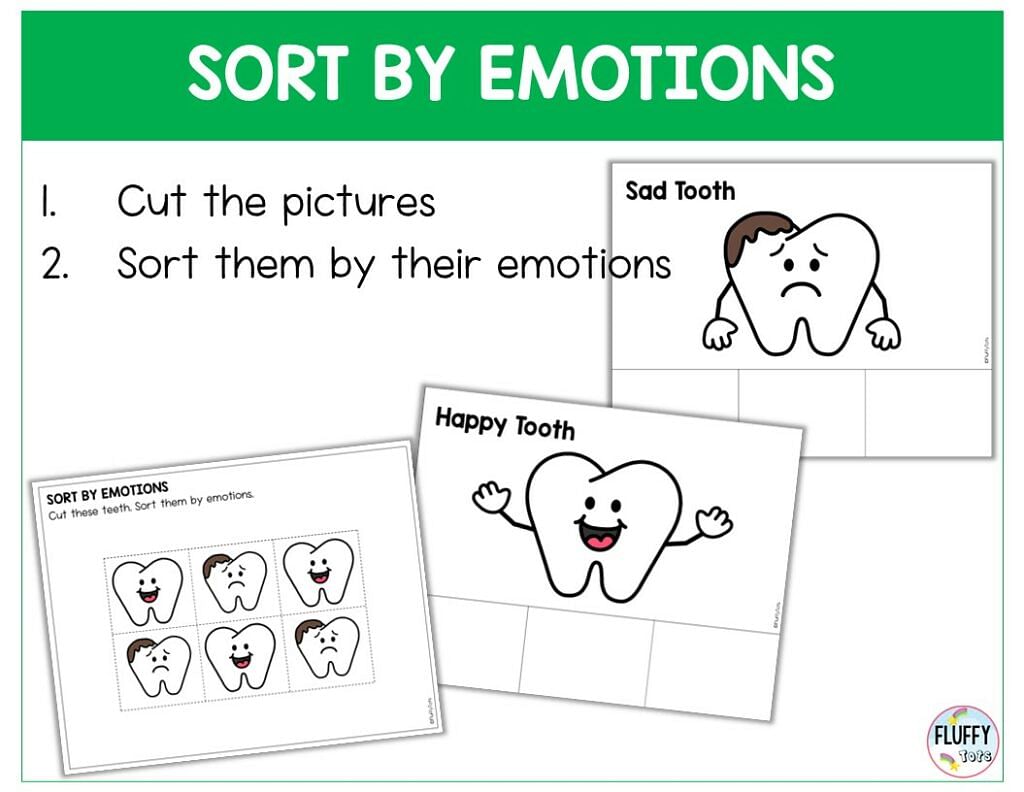 50 Pages of Fun Dental Printables for Toddler and Preschool 3 50 Pages of Fun Dental Printables for Toddler and Preschool 3