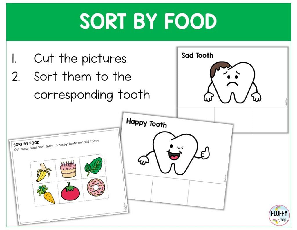 50 Pages of Fun Dental Printables for Toddler and Preschool 4 50 Pages of Fun Dental Printables for Toddler and Preschool 4
