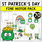 70+ Pages of Fun St Patrick's Day Fine Motor for Toddler and Preschool ...