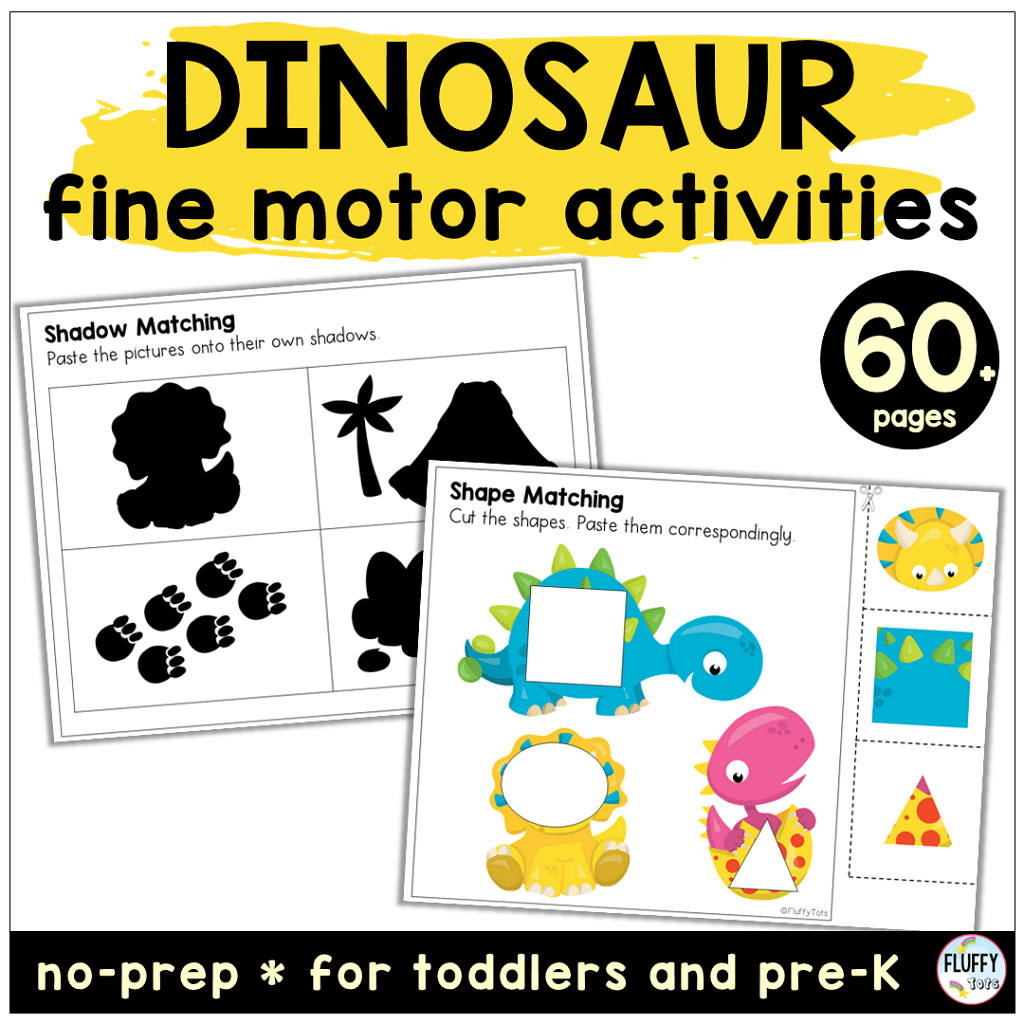 6 FREE Dinosaur Puzzle Printable That Will Excite Your Preschool Kids 1