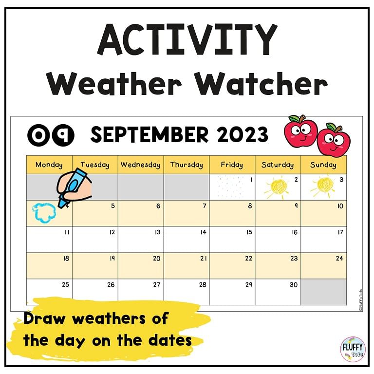 5 Fun Ways to Use Classroom Monthly Calendar 4 classroom monthly calendar printable activities