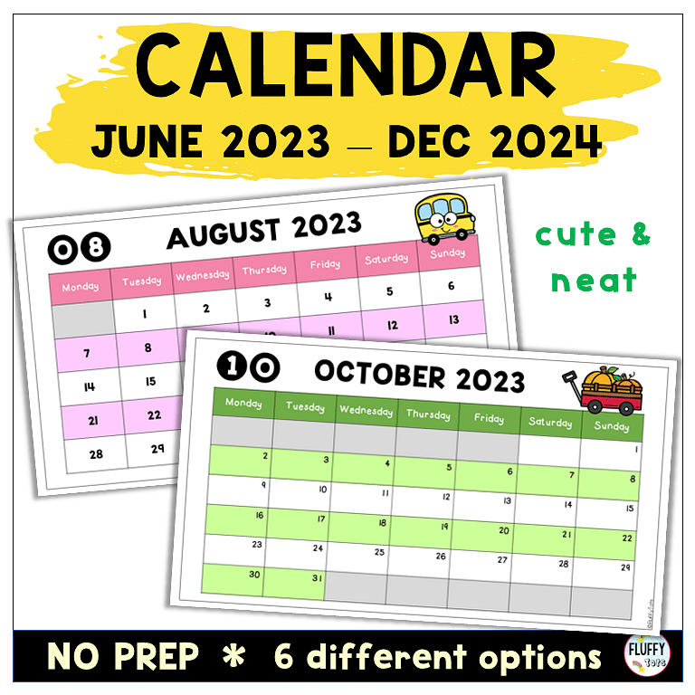 5 Fun Ways to Use Classroom Monthly Calendar 1 classroom monthly calendar