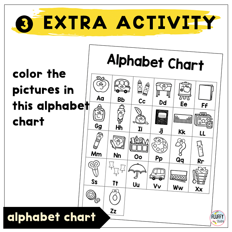 Amazing Back to School Alphabet Posters for Preschool and Kindergarten 4 Amazing Back to School Alphabet Posters for Preschool and Kindergarten 4