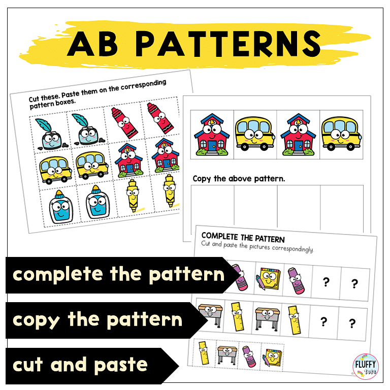 7 Back to School Printable Activities for Preschool for Smooth First Month of School 9 Back to School Printable Activities