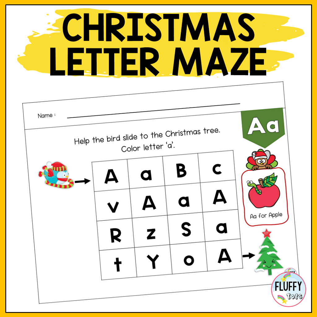 18 Christmas Printables for Preschool and Toddlers 5