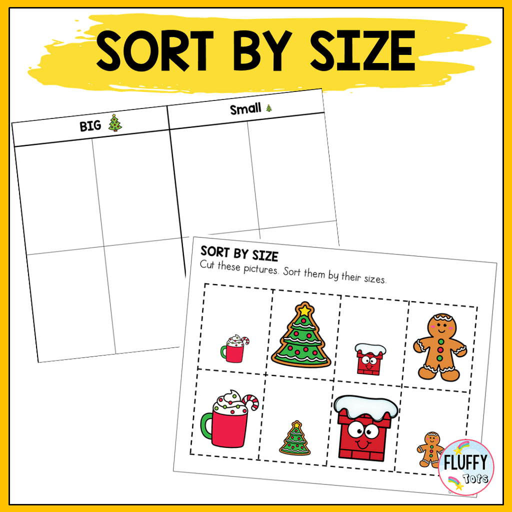 18 Christmas Printables for Preschool and Toddlers 8