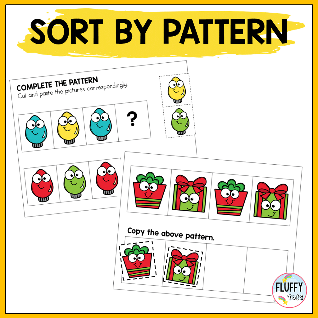 18 Christmas Printables for Preschool and Toddlers 10
