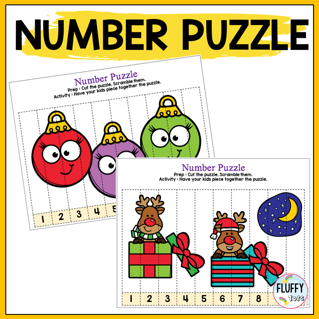 18 Christmas Printables for Preschool and Toddlers 4
