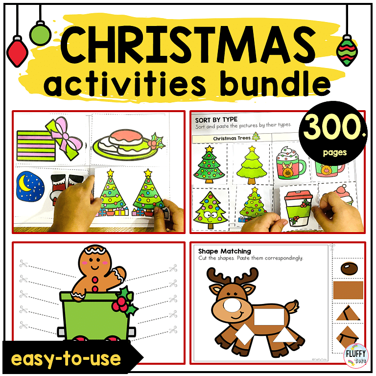 18 Christmas Printables for Preschool and Toddlers 20