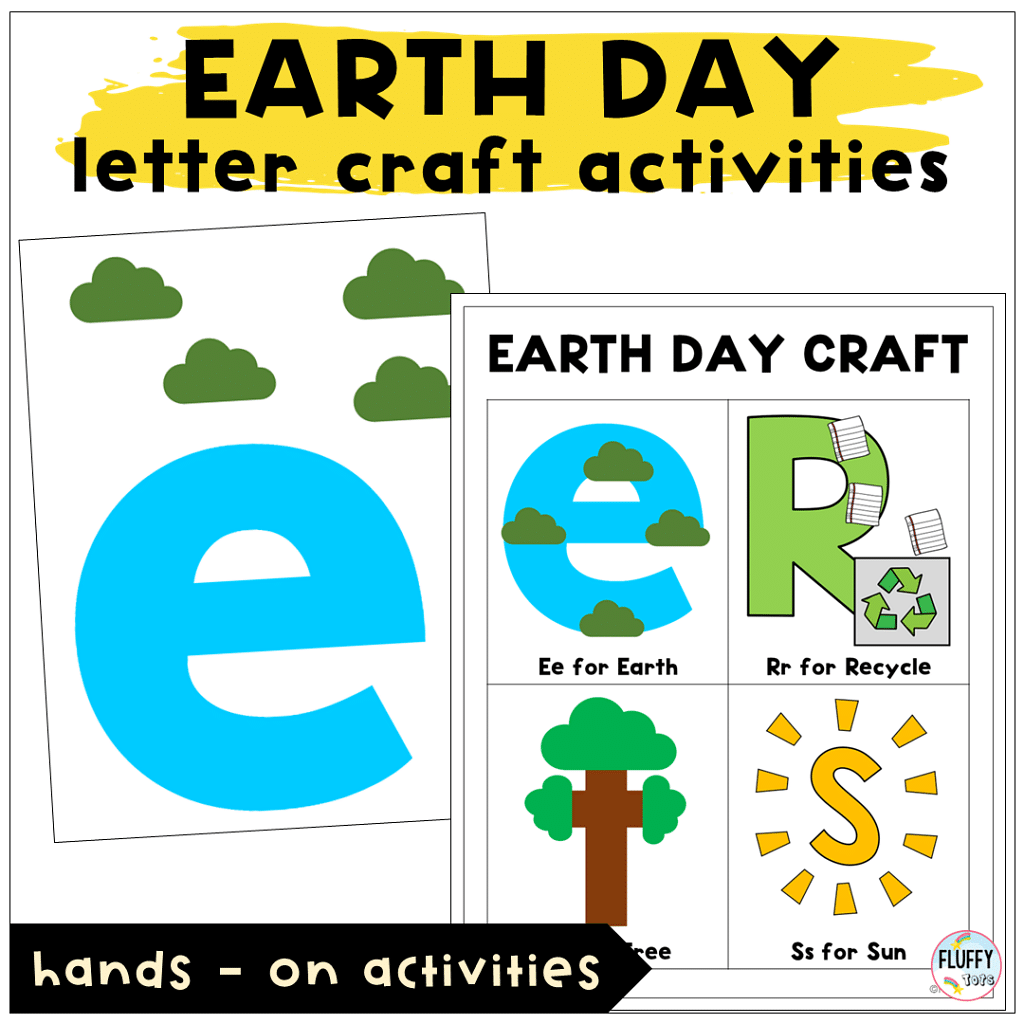 Adorable Earth Day Lesson Plans for Preschool and Toddler for 4 Exciting Days 2 Earth Day lesson plans for preschool letter activities