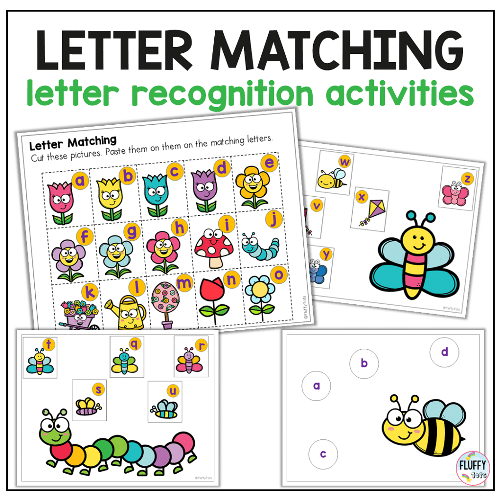 Fun Spring Shape Sorting Printable 6