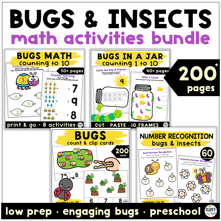 Ladybug Count and Clip Cards : FREE 20 Exciting Clip Cards 1