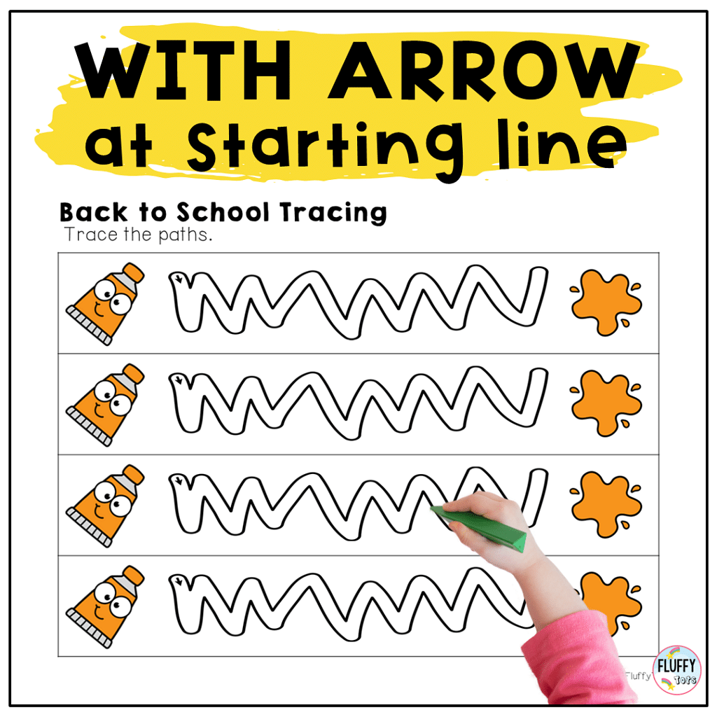 40+ Pages of Cute Tracing Lines Worksheet for Toddler and Preschool Kids 3 Tracing Lines pages Worksheet for Toddler and Preschool Kids