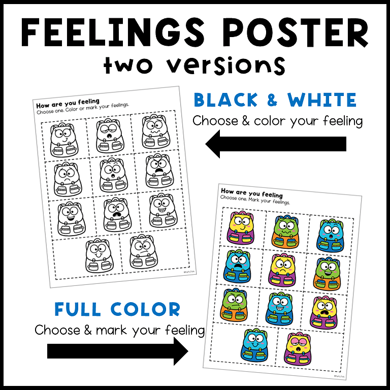 Helpful Feelings Check-in for Kids 3 Activities for Preschoolers and Toddlers 2 feelings check-in for kids