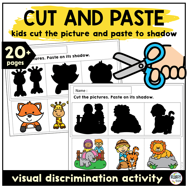 Adorable 20+ Pages Zoo Animals Shadow Matching Worksheets 2 Adorable 20+ Pages Zoo Animals Shadow Matching Worksheets 1