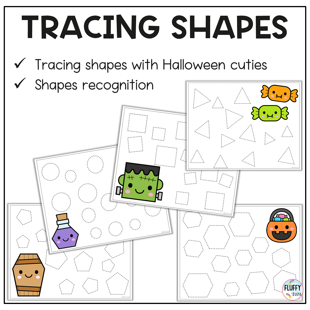 Fun 70+ Pages Non-Spooky Halloween Tracing Printable for Toddlers and Preschoolers 4 Fun 70+ Pages Non-Spooky Halloween Tracing Printable for Toddlers and Preschoolers 4
