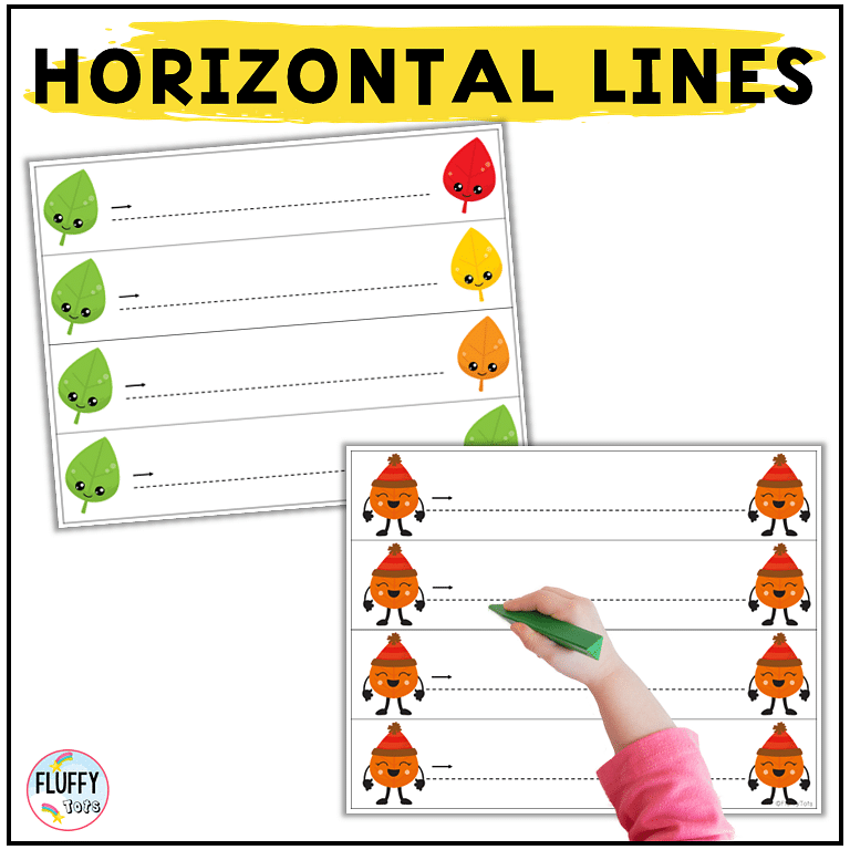 50 Pages Fun Fall Leaves Tracing for Toddler and Preschool Kids 4 Fall leaves tracing pages