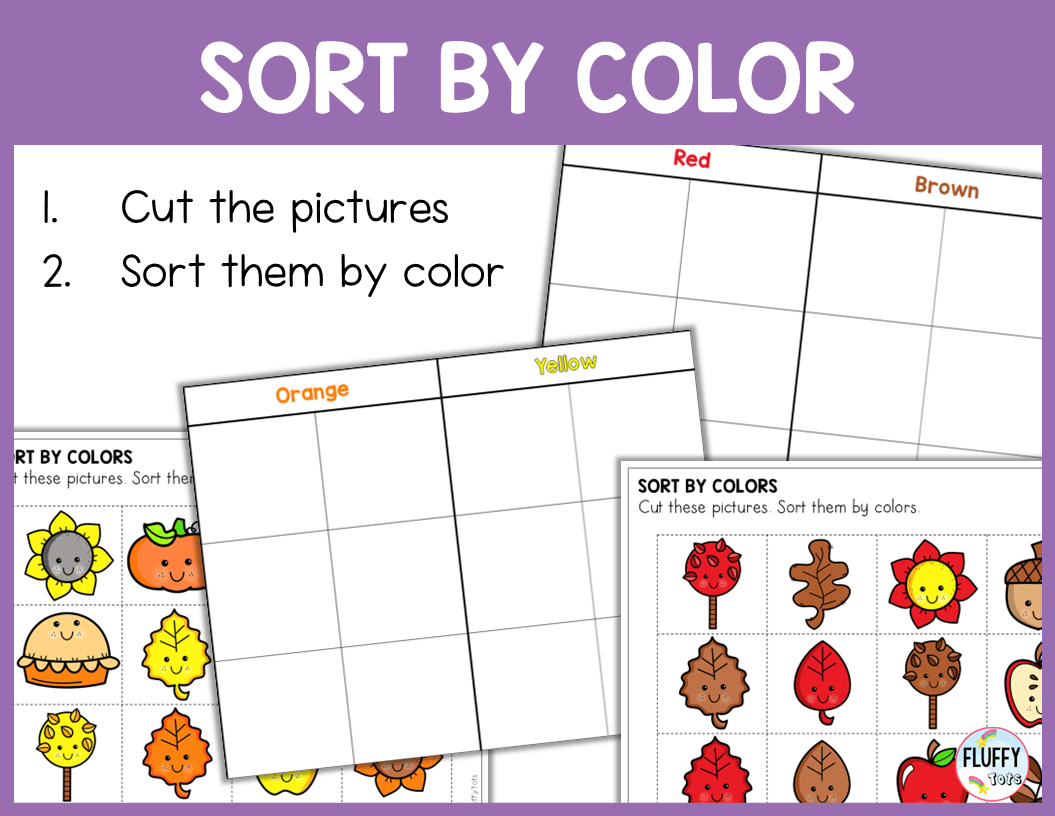70 + Pages Fun Fall Fine Motor Worksheets Activities for Preschool and Toddlers 2