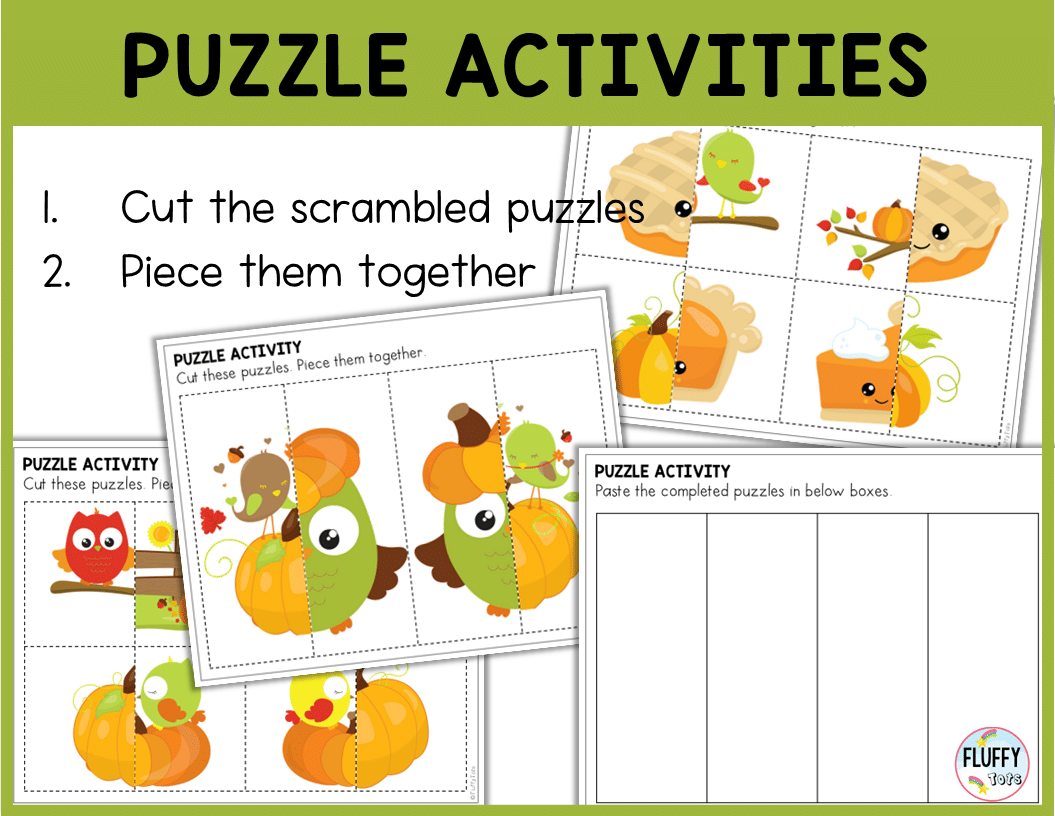 70+ Pages of Fun Thanksgiving Fine Motor for Toddler and Preschool 12 pumpkin fine motor skills worksheets