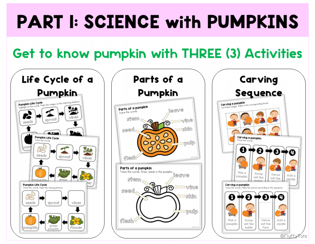 100+ Page Pumpkin Fine Motor Activities for Your Fun Fall and October Lesson Plan 2 pumpkin fine motor activities science preschool